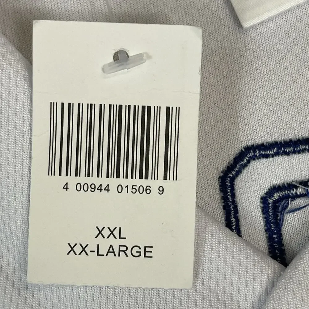 Disney Monster Inc‎ Jersey Mens XXL White Wazowski Embroidered Graphic Button Up
